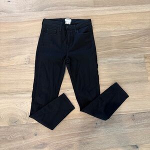 L'AGENCE Women's Classic Black Skinny Jeans